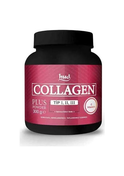 Collagen Plus Toz Powder- Hidrolize Kollajen Tip Kollajen Toz İçecek