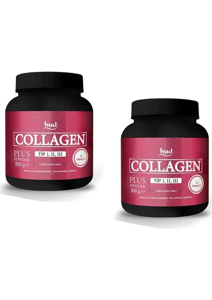 Collagen Plus Toz  Powder- Hidrolize Kollajen Tip Kollajen Toz İçecek 2 ADET