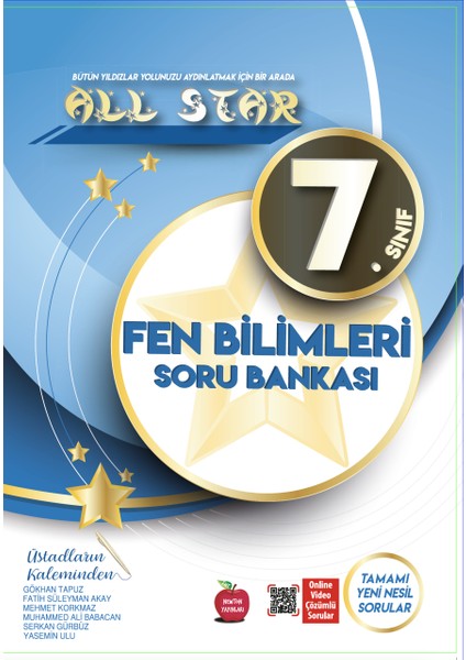 7. Sınıf All Star Fen Bilimleri Soru Bankası