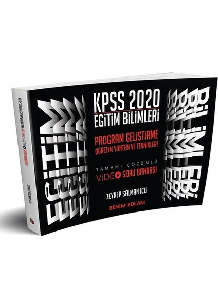 2020 Eğitim Bilimleri Program Geliştirme Öğretim Yöntem ve Teknikleri Video Soru Bankası