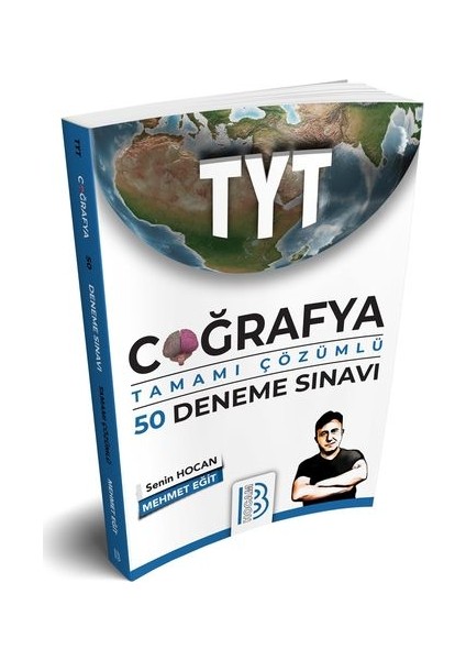 TYT Coğrafya Tamamı Çözümlü 50 Deneme Sınavı