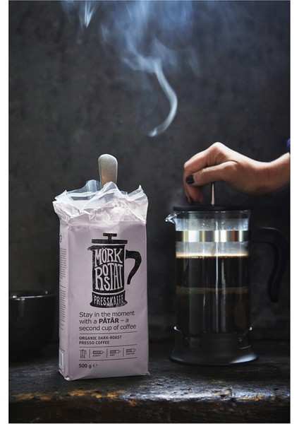 Mörk Rostat French Press Öğütülmüş Organik Kahve 500 gr modelleri