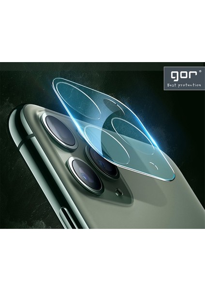 Apple iPhone 11 Tempered Kamera Koruma Cam 2adet Set AL-31657