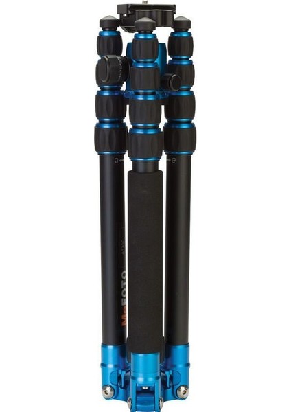 A1350Q1B Roadtrip Aluminum Travel Tripod Kit (Blue)​ ​