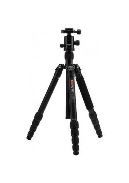 A2350Q2K Globetrotter Aluminum Travel Tripod Kit (Black)
