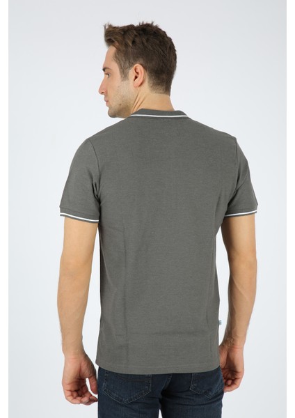 Sport Erkek Polo Çizgili Yaka Tişört fırsatları