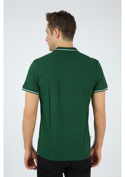 Sport Erkek Polo Çizgili Yaka Tişört modelleri