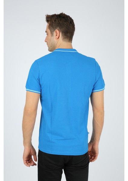 Sport Erkek Polo Çizgili Yaka Tişört modelleri
