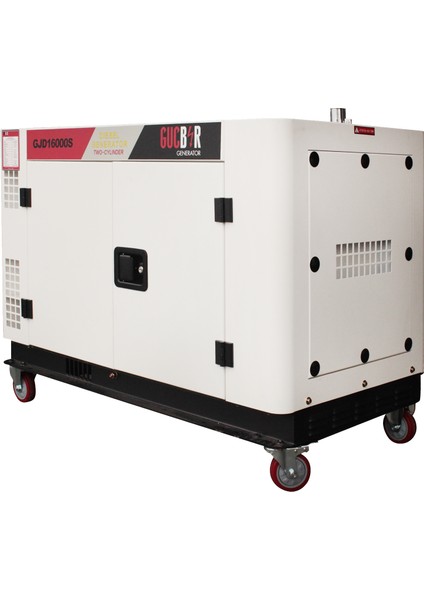 Jeneratör GJD16000S (15 Kva) Portatif Kabinli Dizel Jeneratör Monofaze