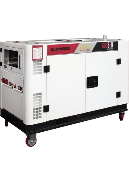 Jeneratör GJD16000S (15 Kva) Portatif Kabinli Dizel Jeneratör Monofaze