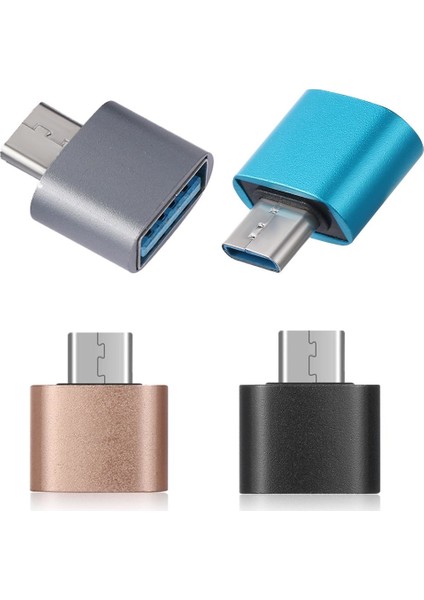 TC32 Mini Metal Otg USB 3.0 To Type-C 3.1 Çevirici Dönüştürücü