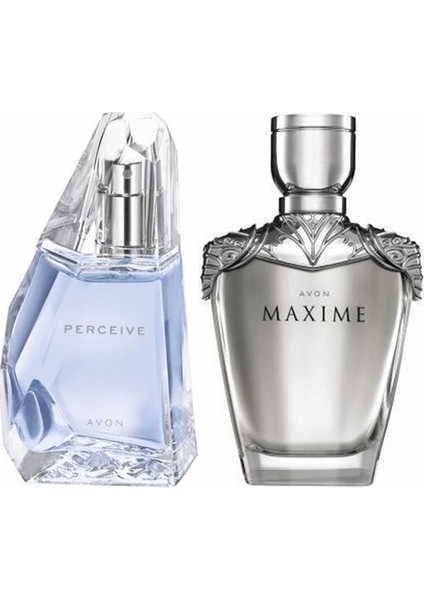 Perceive 50 ml Kadın Edp+Avon Maxime 75 ml Erkek Edt
