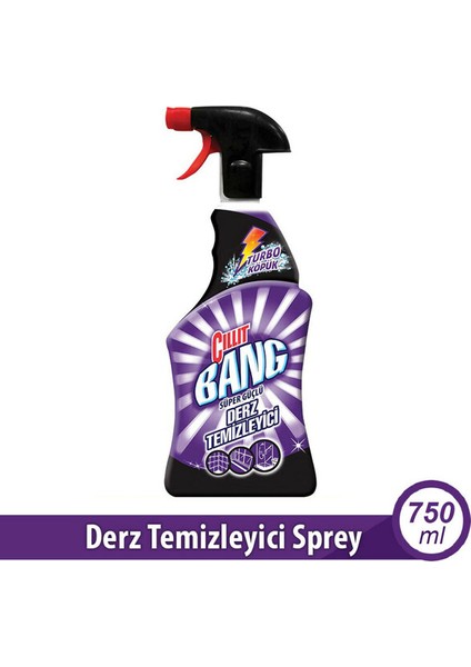 Banyo Temizleyici Derz Sprey 750 ml