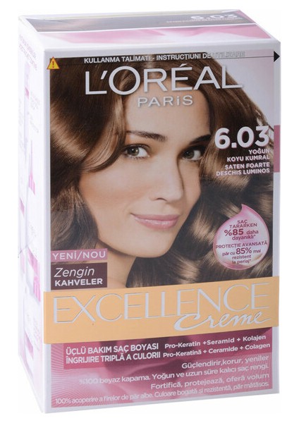 L'oreal Paris 6/03 Yoğun Kuru Kumral Saç Boyası