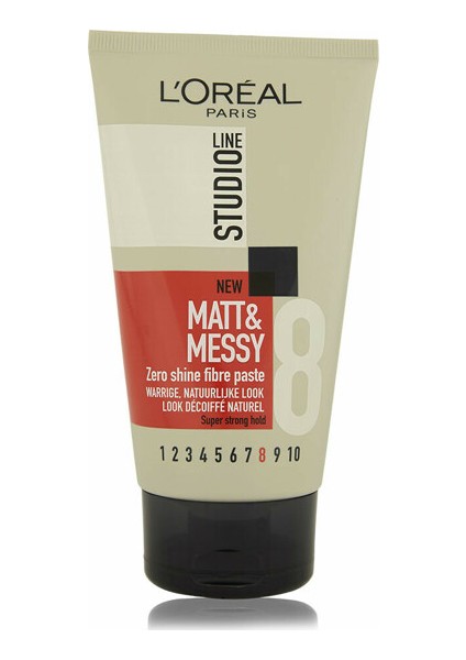 Loreal Paris Line Studio Matt-Messy Mat Etkili Krem Wax 150ml