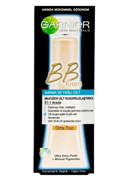 Bb Krem Yağlı Orta 40 ml