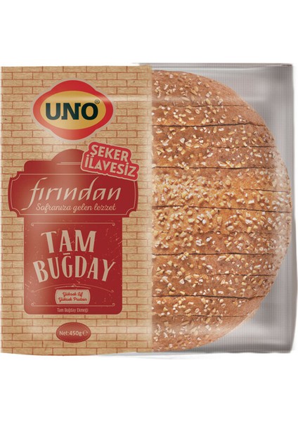 Fırından Ekmek Tam Buğdaylı 450 Gr