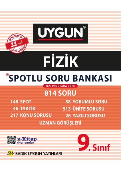 9. Sınıf Fizik Spotlu Soru Bankası