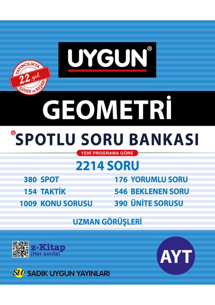 AYT Geometri Spotlu Soru Bankası