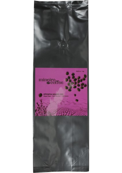 Single Origin Etiyopya Sidamo Çekirdek Kahve 1 kg