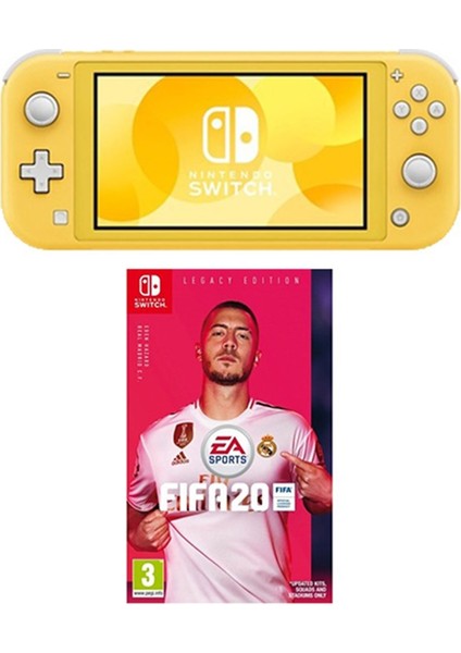 Lite Konsol Sarı+ Fifa 20 Legacy Edition Nintendo Switch Oyun