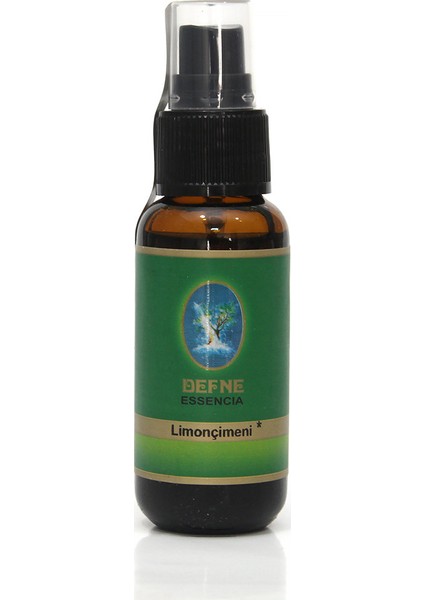 Nuka Organik Limonçimeni Yağı 30 ml Sprey Cam Şişe