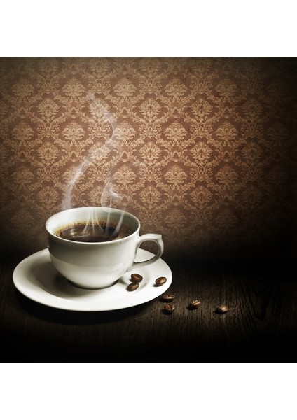 Kahve Ve Fincan Dekoratif Kanvas Tablo fiyatları