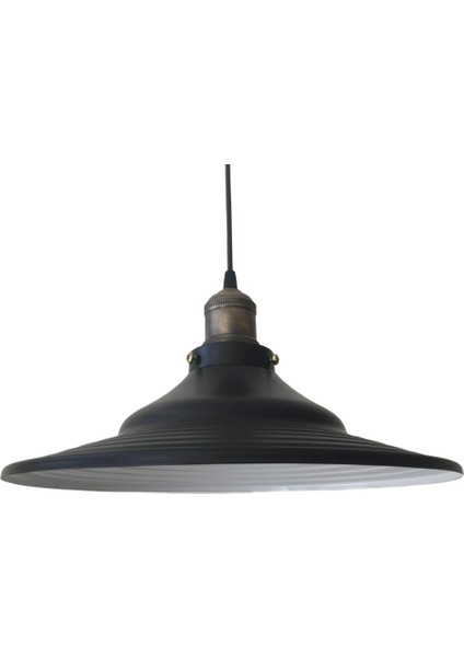 modern,rustik,vintage mutfak,oda,cafe,oteller için siyah 1xe27 metal sarkıt avize çap:36cm modelleri