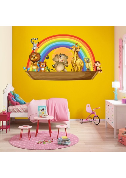 Kt Decoration Nuh'un Gemisi Çocuk Odası Duvar Sticker