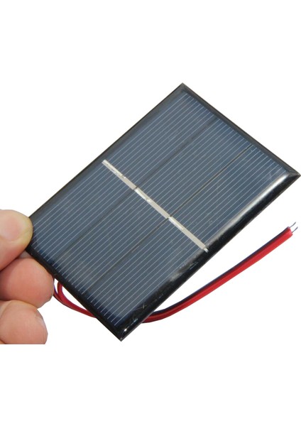 Güneş Paneli Solar Panel 3,5 V 1 W 200 Mah Arduino Güneş Enerjisi Batarya Güneş Pili