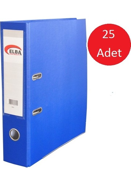 Lüx Geniş Klasör Mavi 25 Adet fiyatları