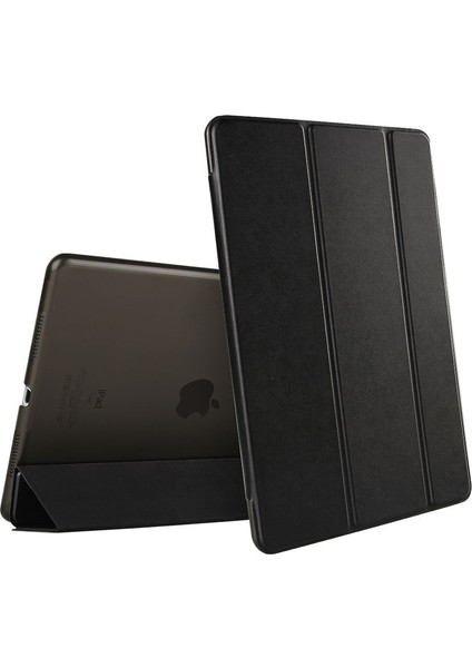 Apple iPad 10.2'' 7. Nesil Smart Case Arka Kılıf Siyah