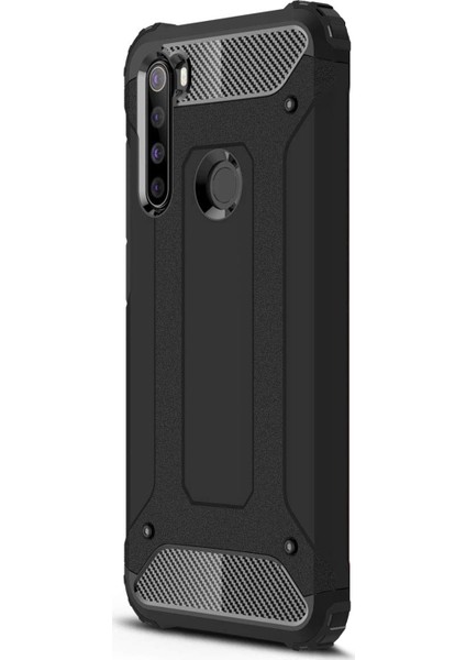 Xiaomi Redmi Note 8T Kılıf Rugged Armor Siyah