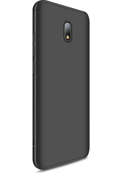 Xiaomi Redmi 8A Kılıf Double Dip 360 Protective Siyah