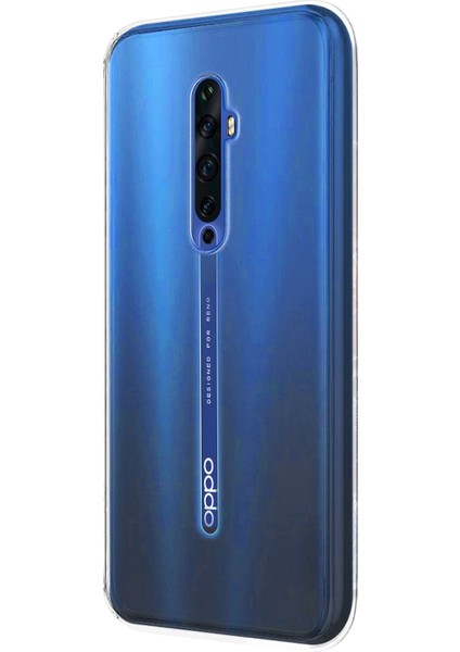 Oppo Reno 2Z Kılıf Transparent Soft Beyaz
