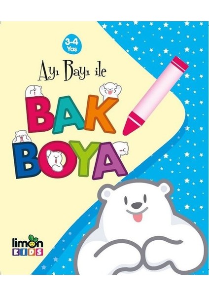Ayı Bayı ile Bak Boya (3-4 Yaş)