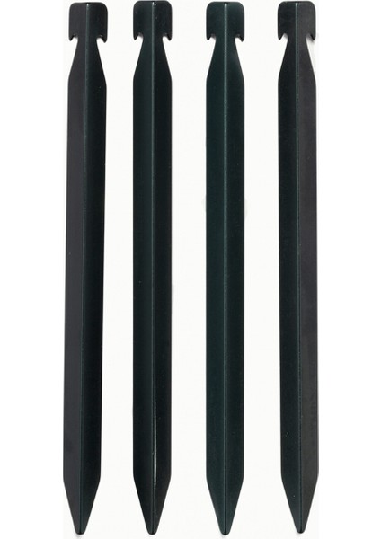 Alpınıst Alüminyum 7001 Çadır Kazığı 22Cm Siyah