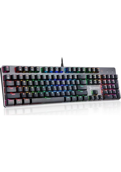 GamePower OGRE RGB Mekanik Mavi Switch Klavye