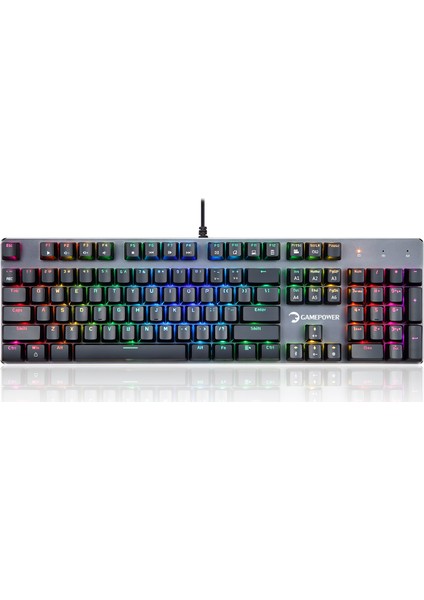 GamePower OGRE RGB Mekanik Mavi Switch Klavye