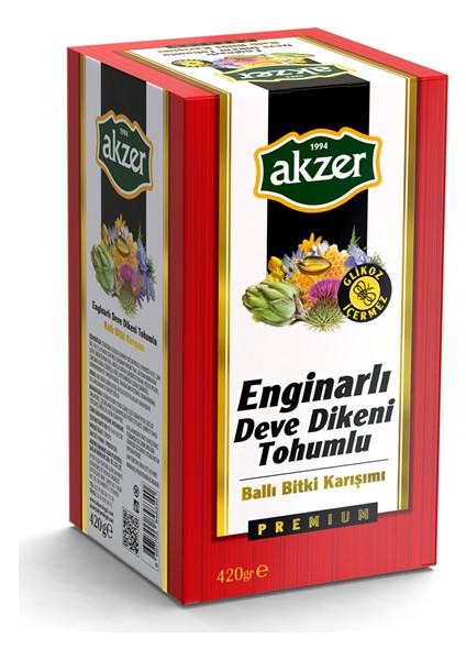 Enginar Yapraklı Deve Dikeni Tohumlu Macun 420 Gr