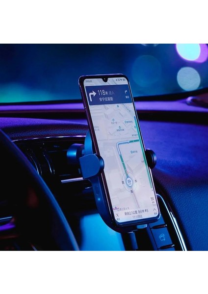 20W Wireless Araç Şarj Cihazı Telefon Tutacağı (Qi Sertifikalı Tüm Cihazlar ile Uyumlu)