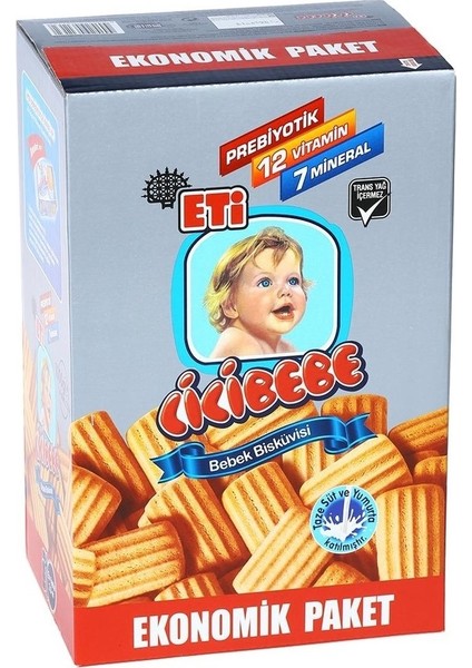 Cicibebe Bebek Bisküvisi 1000 gr