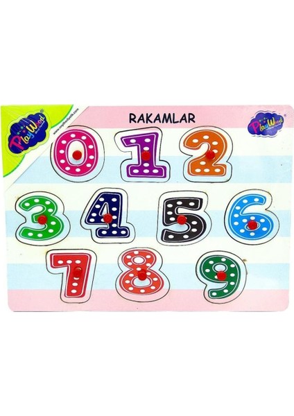 Ahşap Tutmalı Rakamlar