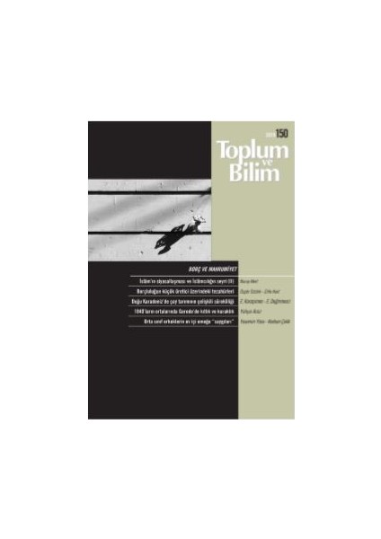Toplum Ve Bilim Sayı 150