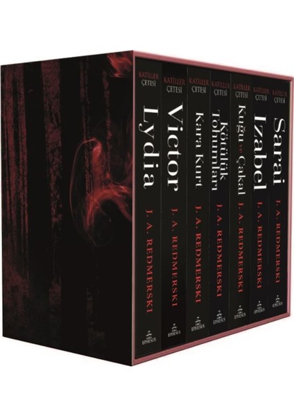 Katiller Çetesi Serisi (7 Kitap Karton Kapak) - J. A. Redmerski