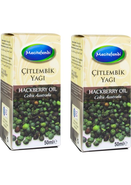 2'li  Mecitefendi Çitlembik Yağı 2 x 50 ml