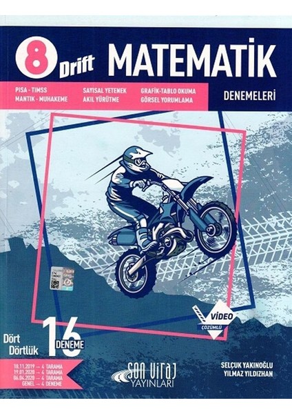 8. Sınıf Matematik 16 lı Deneme Drift Serisi - Selçuk Yakınoğlu