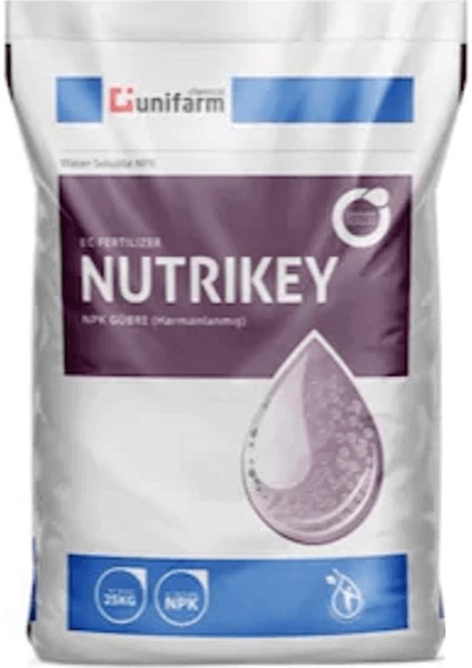 Nutrikey 17 - 7 - 21 Enzimli Gübre 25 kg