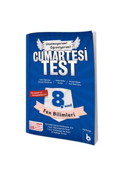8. Sınıf Cumartesi Test Fen Bilimleri