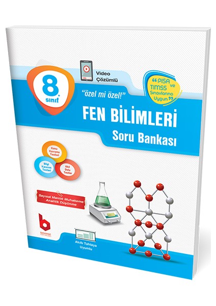 LGS 8.sınıf Fen Bilimleri Çözümlü Soru Bankası